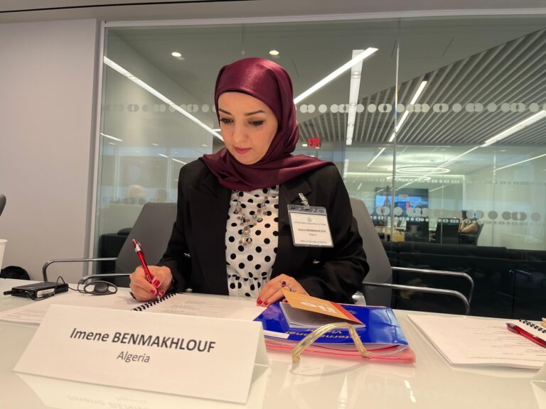 زيارة مديرة الحاضنة إلى الولايات المتحدة الامريكية